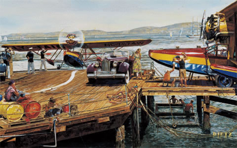 "Catalina Landing" Jigsaw Puzzle